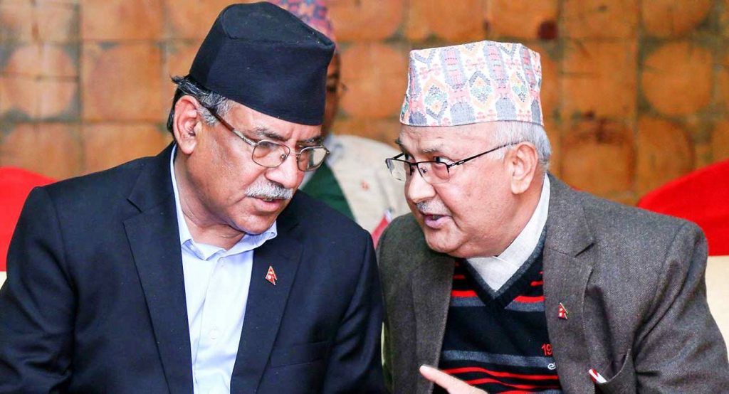 नेकपा अध्यक्ष पुष्पकमल दाहाल प्रचण्डमाथि राष्ट्रियसभा गृहमा जुत्ता प्रहार