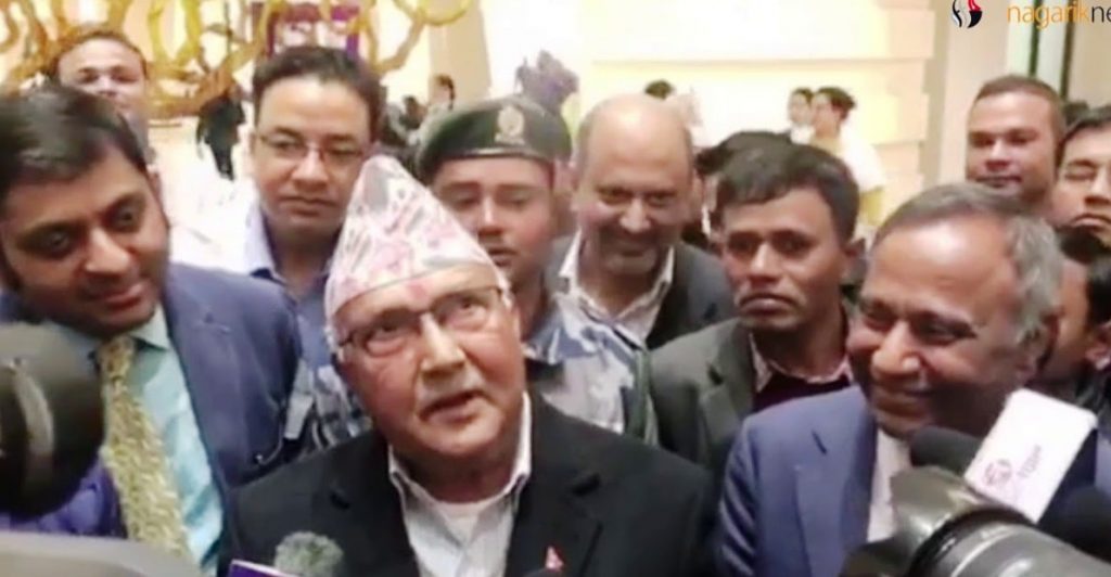 डिस्चार्ज हुदै प्रधानमन्त्री ओली