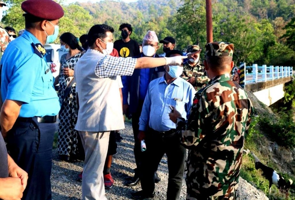 कर्णाली प्रवेश गर्ने नागरिकका लागि छिन्चुमा स्क्रिनिङ सेन्टर स्थापना