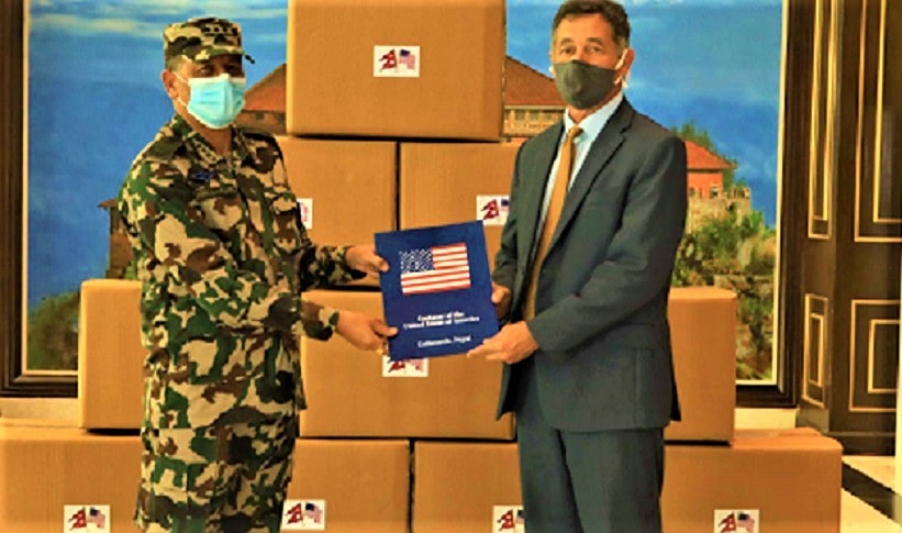 नेपाली सेनालाई अमेरिकाको सहयोग image