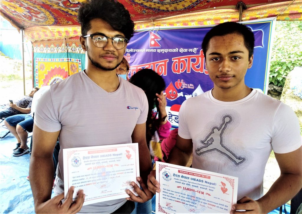 रक्तसञ्चार सेवाको ५५ औँ स्थापना दिवस, तीन लाख २१ हजार यूनिट रगत विरामीलाई उपलब्ध