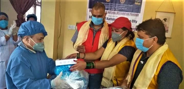 काठमाण्डु अपेरा सिटीकाे ‘कोभिड-१९’ सहयोग सामाग्री वितरण कार्यक्रम सम्पन्न