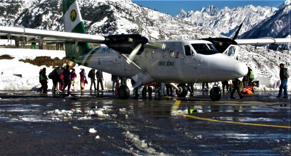 हवाई सेवा पुनः सञ्चालन हुदा बाजुरेली खुशी