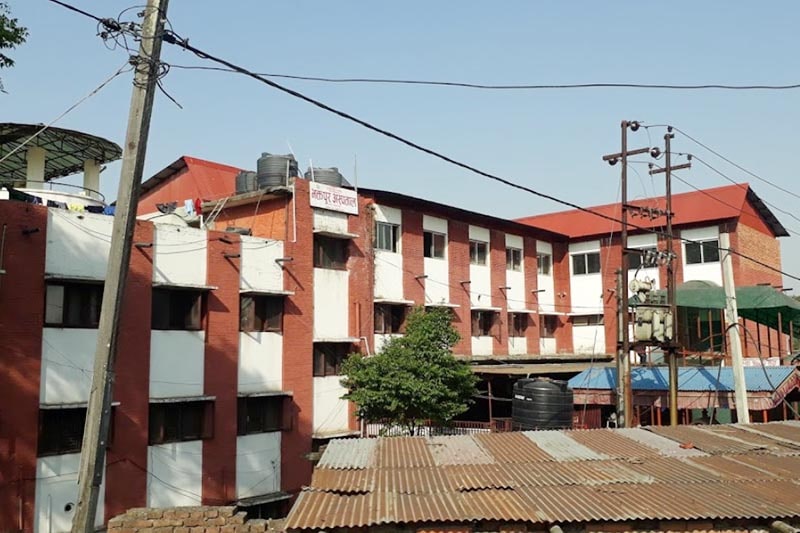 भक्तपुर अस्पतालमा कोभिड विरामीका लागि छुटै आइसोलेशन भवन image