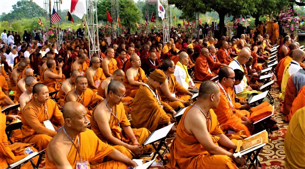 लुम्बिनीका भिक्षुहरु वर्षावासमा image