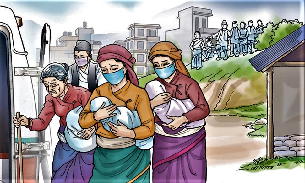 एकै परिवारका दुई सुत्केरी, वृद्धा र बालबालिकासहित १४ संक्रमित image