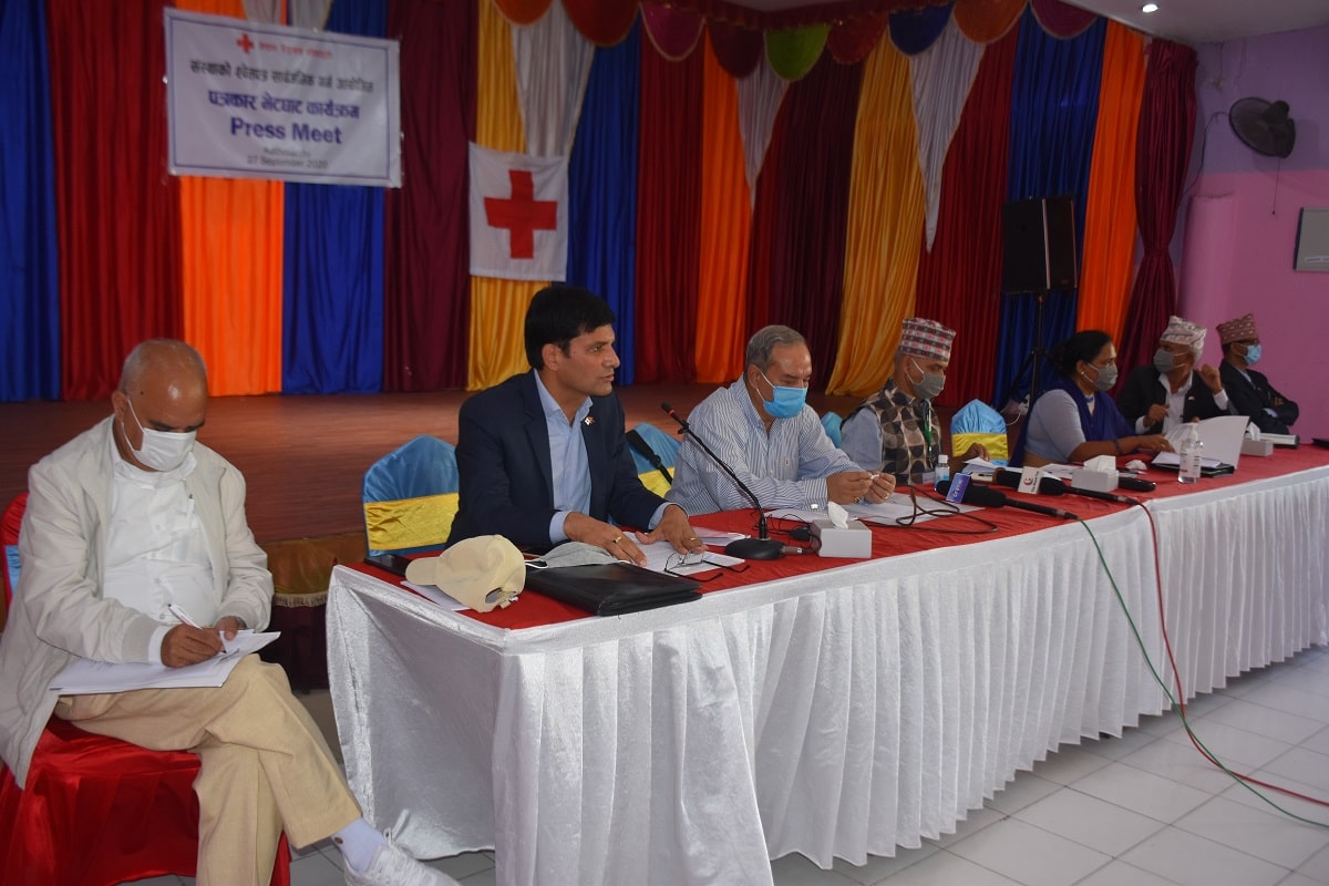 नेपाल रेडक्रस सोसाइटीले श्वेतपत्र जारी गर्‍यो image