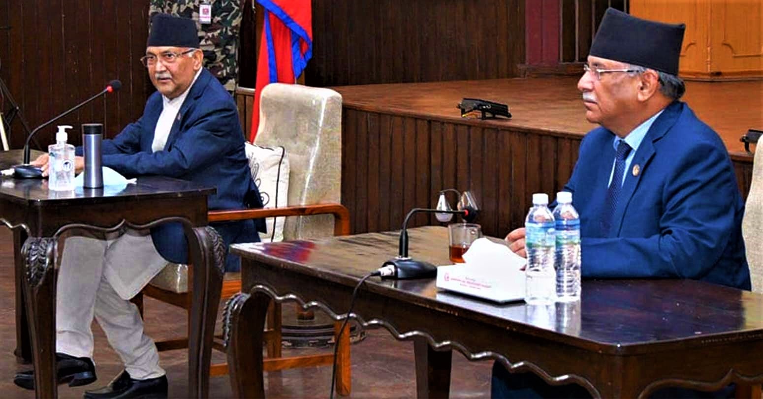 संवैधानिक नियुक्ति टुंग्याउनेमा यस्तो छ ओली–प्रचण्डको गृहकार्य image