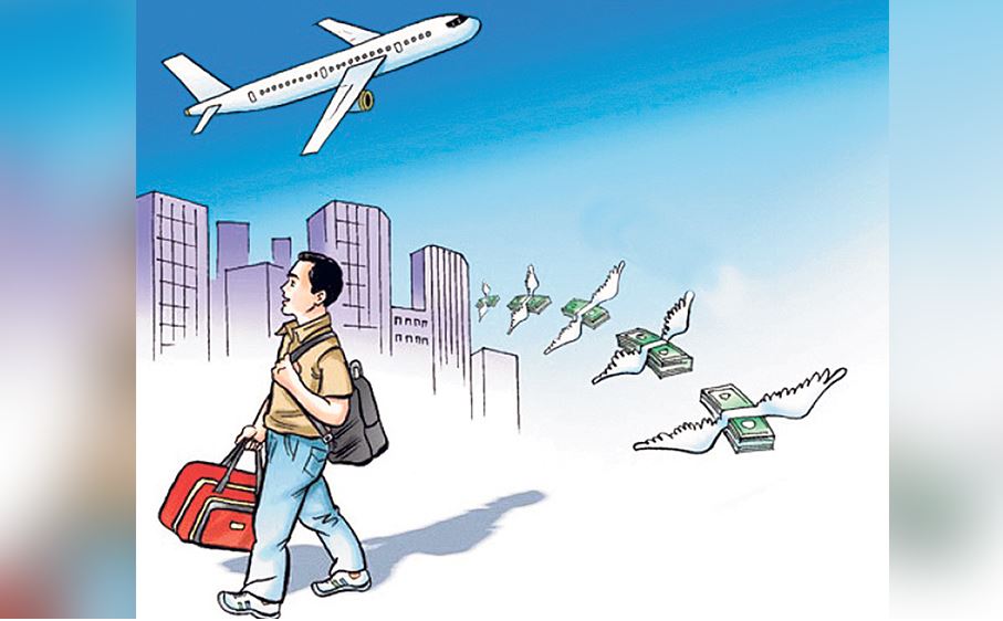 कोरोनाकहरमा ९३ अर्बको रेमिटेन्स भित्रियो image