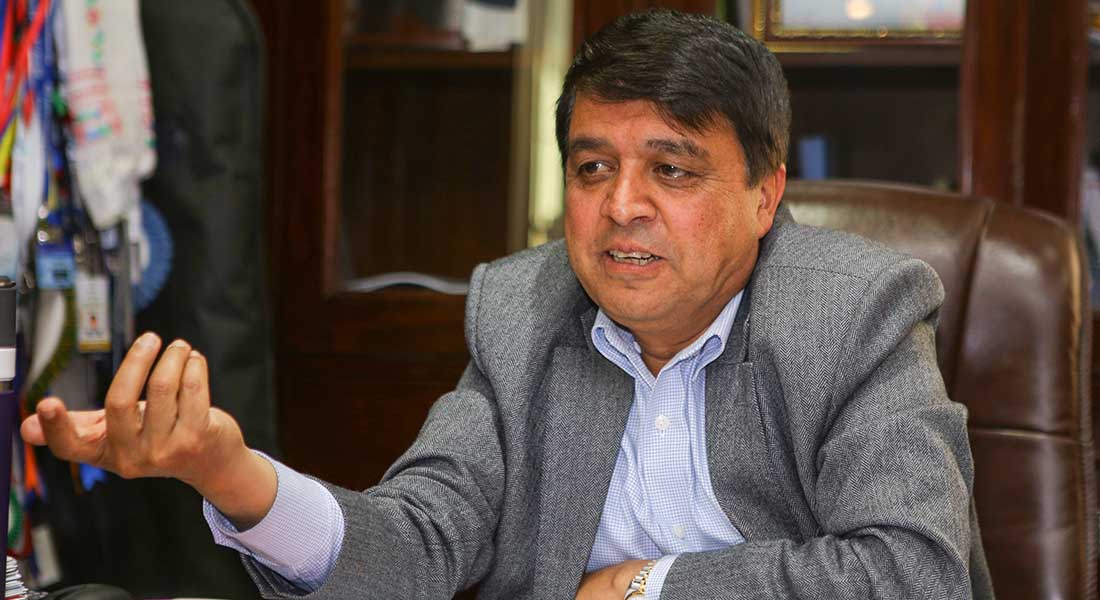 नेपाल उद्योग वाणिज्य महासंघका उपाध्यक्ष तथा आईएमई ग्रुरुपका अध्यक्ष चन्द्र ढकाल कोरोना मुक्त image