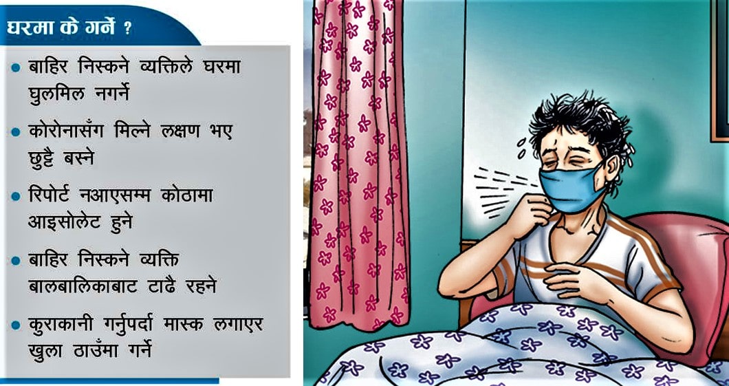 घरभित्रै संक्रमण हुन नदिन के गर्ने ? image