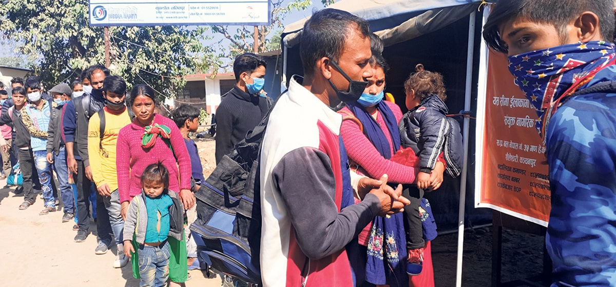 यता काम नपाएपछि फेरि उतै,कोरोनाभन्दा भोक ठूलो image