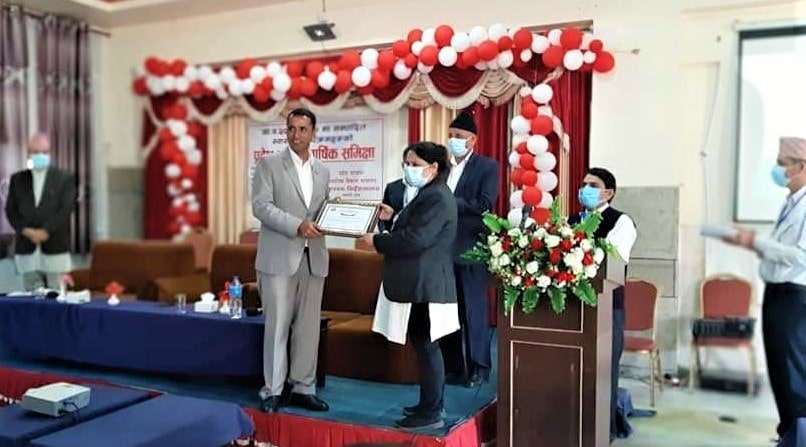 उत्कृष्ट अंकसहित भक्तपुर अस्पताल पुरस्कृत