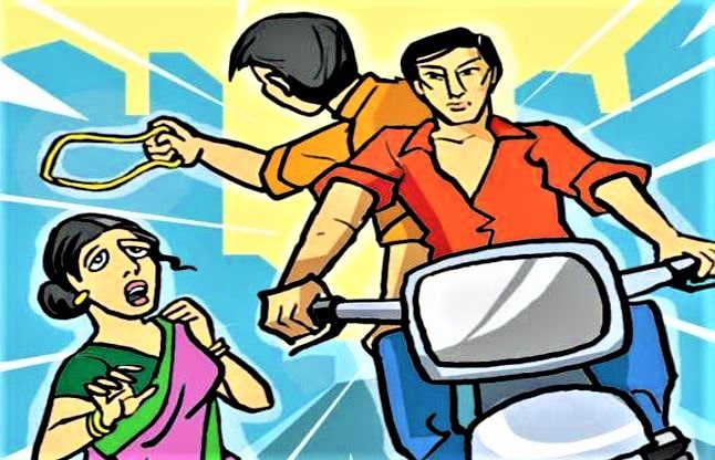 नम्बर नखुलेको मोटरसाइकलमा आएर भक्तपुरमा सिक्री लुटपाट