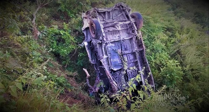 माइक्रो बस भिरबाट खस्दा एक जनाको ज्यान गयो, आठ घाइते