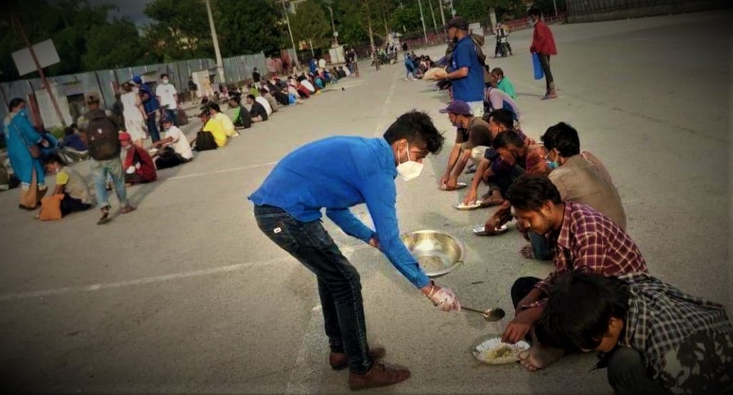 थापाथलीमा निःशुल्क भोजन image