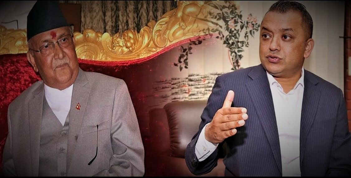 ओली असक्षम, अनैतिक र भ्रष्ट भएको गगन थापाको आरोप image