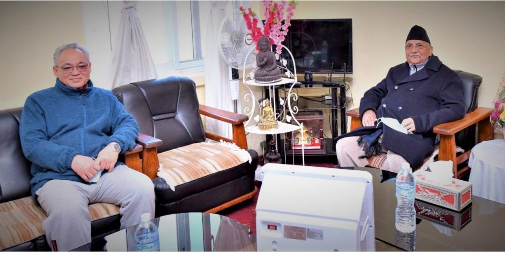 एक्कासी किन पुगे गृहमन्त्रीको क्वार्टरमा प्रधानमन्त्री ओली ?