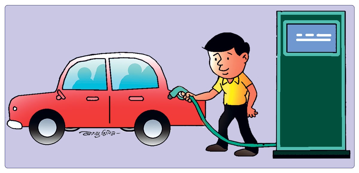 जोखिमपूर्ण पेट्रोल पम्प image