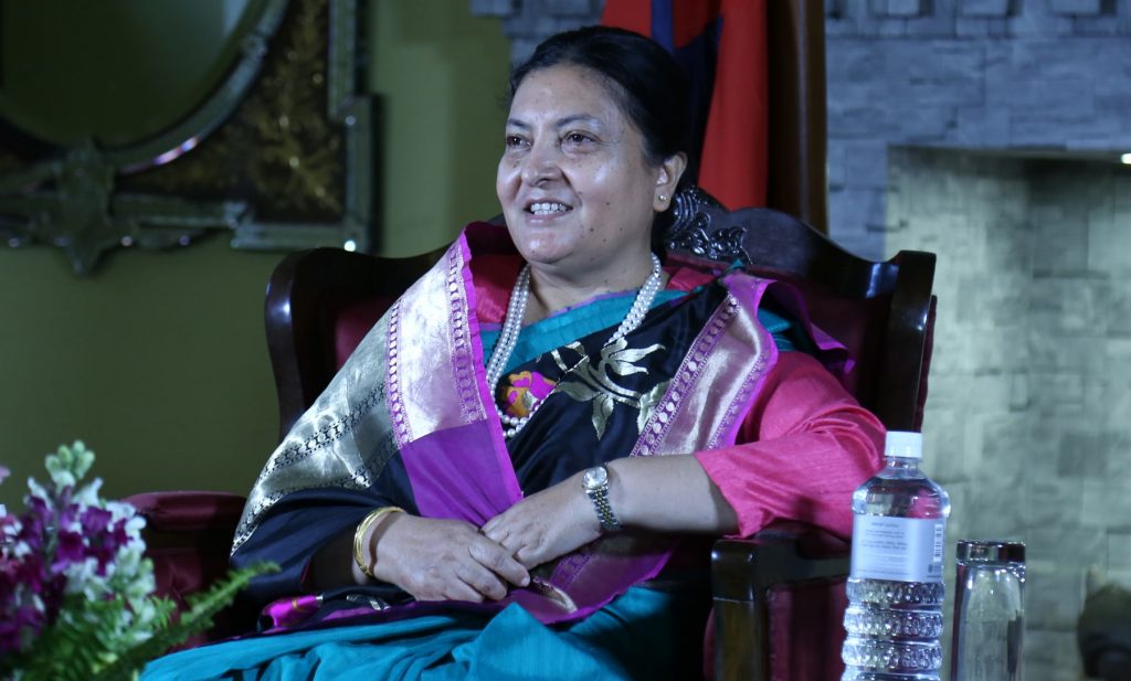 निर्वाचनको तयारीमा लाग्न राष्ट्रपति आग्रह