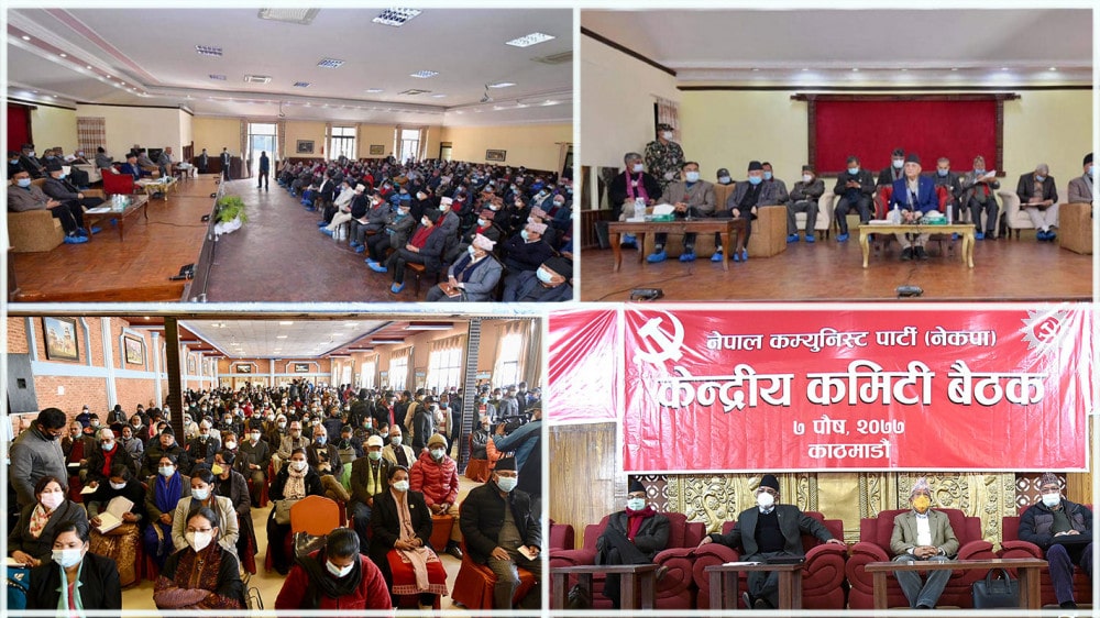 एकता नटु‌ंगिँदै टुक्रियो नेकपा : दुवै पक्षद्वारा मूल पार्टी आफ्नो भएको दाबी image