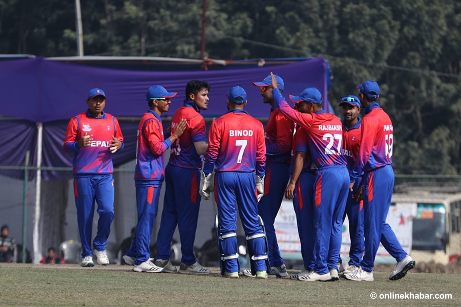 कतार टी २० सिरिज : बन्द प्रशिक्षणका लागि क्रिकेट खेलाडीको घोषणा