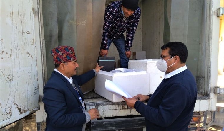 ‘कोभिसिल्ड’ गण्डकीका तीन जिल्लामा पुग्यो