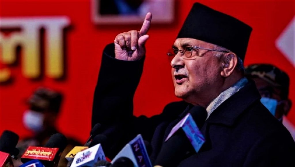 अब प्रचण्ड-माधवपक्षलाई जनताले सजाय दिन्छन्ः प्रधानमन्त्री