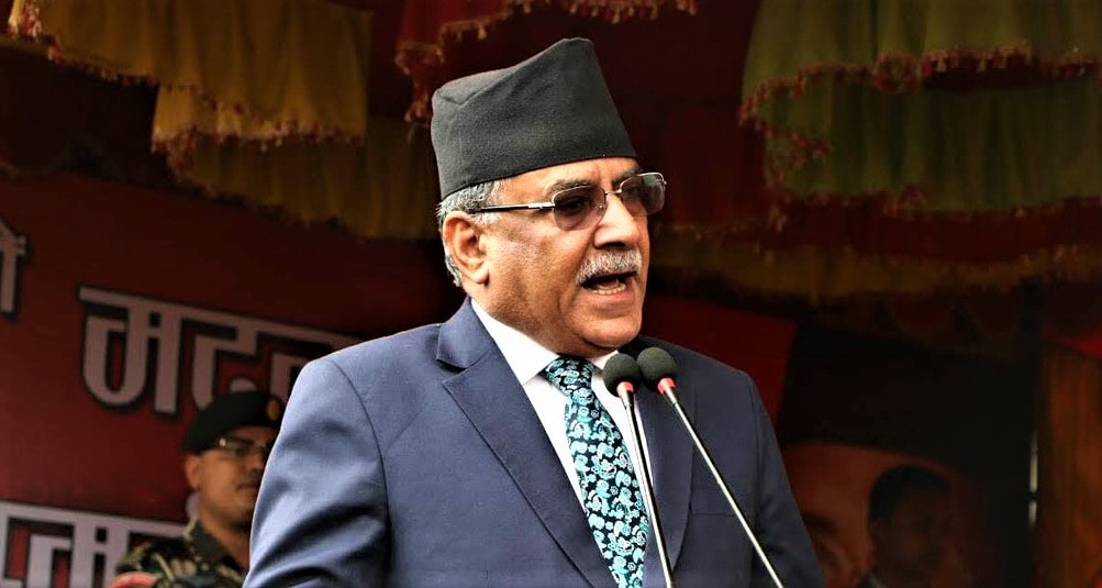 केपी ओली खलनायक भएको प्रचण्डको उद्घोष