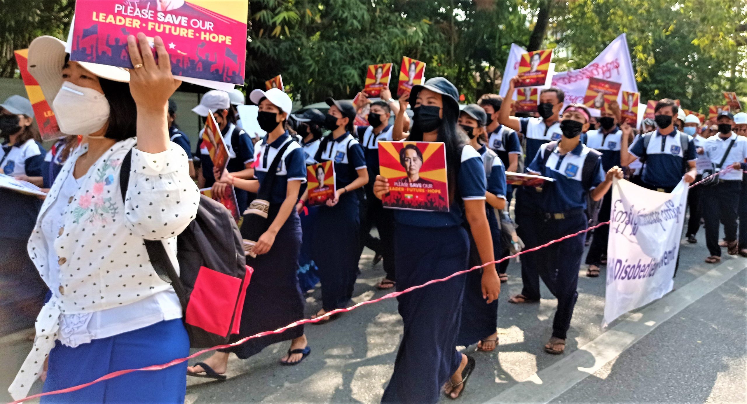 प्रदर्शन गरे २० वर्ष जेल हाल्ने चेतावनी image