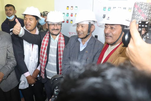 मेलम्ची खानेपानीको सुरुङ परीक्षण शुरु