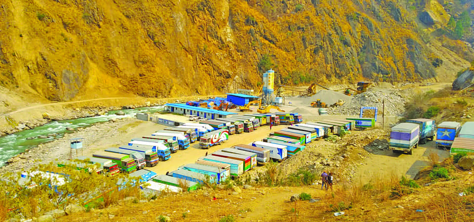 रसुवागढी सुक्खाबन्दरगाह : तीन महिना देखि रोकियो निर्माण image