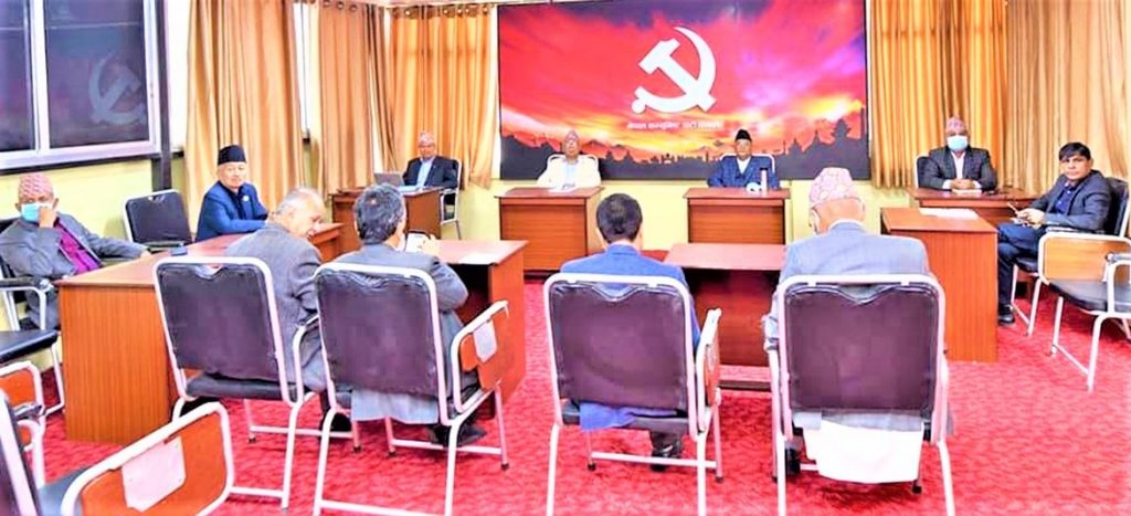 बालुवाटारमा चट्टान जस्तै ओली र नेपाल समूहको वार्ता