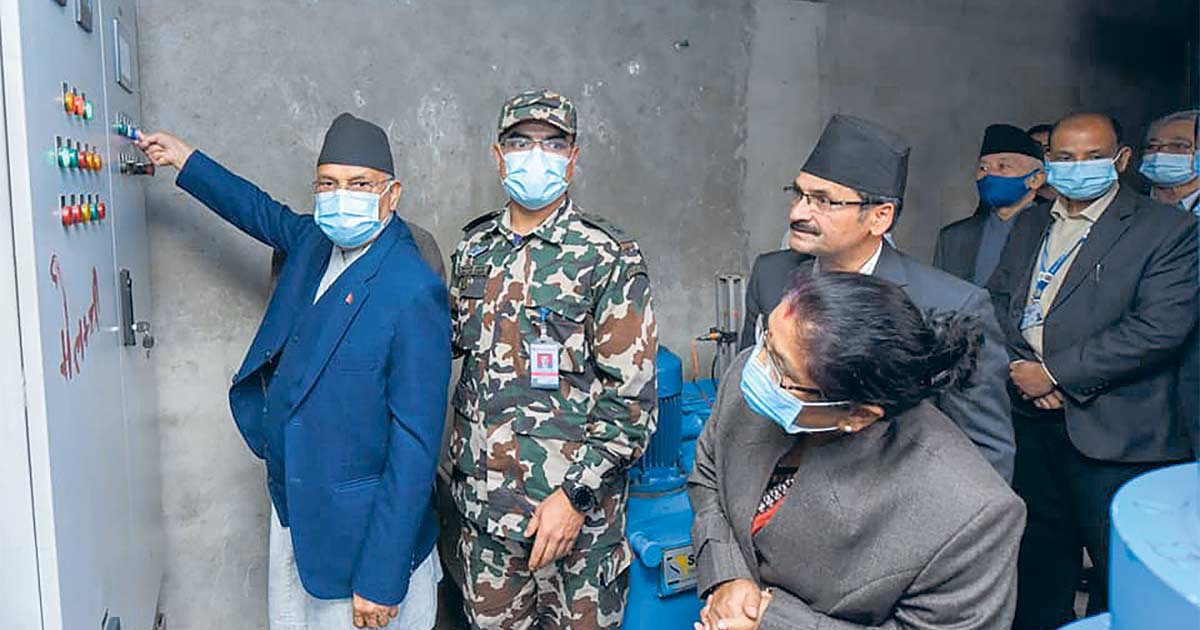 काठमाडौंको तिर्खा मेट्दै मेलम्ची image