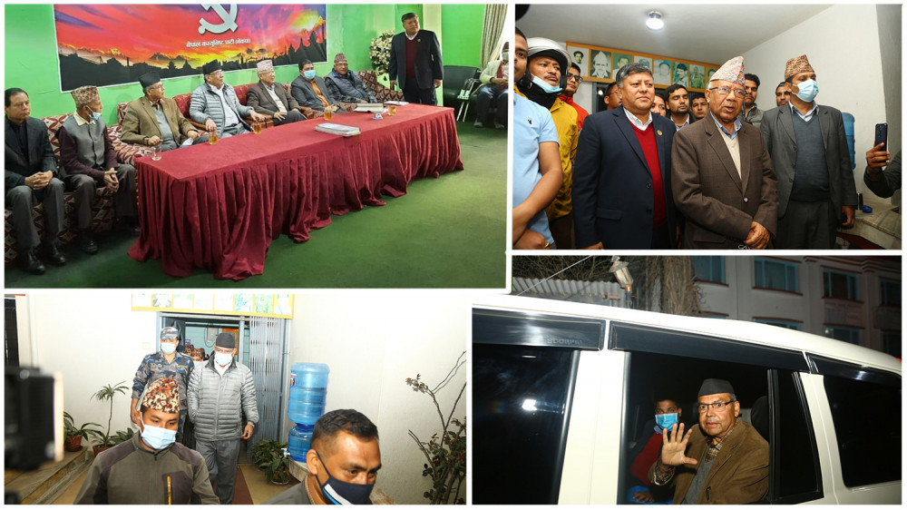 दाहाल-नेपाल आ-आफ्नै पार्टीमा image