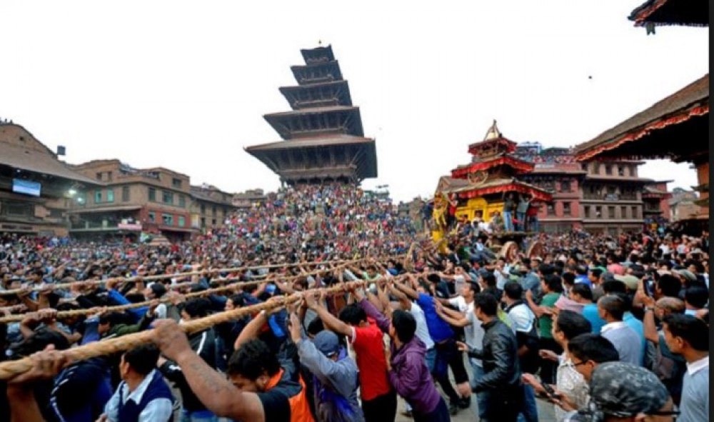 भक्तपुरको बिस्का जात्रा आजबाट शुरु