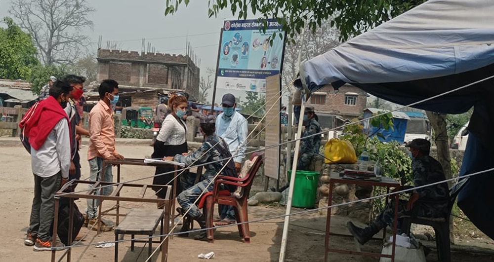 भारतबाट पश्चिमी नाका हुँदै फर्कनेमा एन्टीजेन पोजेटिभ