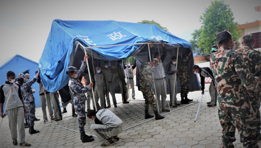 सेनाले देशभर होल्डिङ सेन्टर बनाउँदै