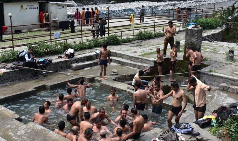तातोपानी कुण्डमा पूर्वाधार निर्माण