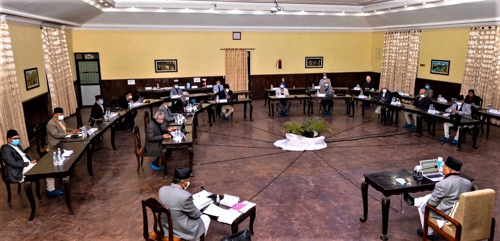 अचानक मन्त्रिपरिषद बैठक बस्दै