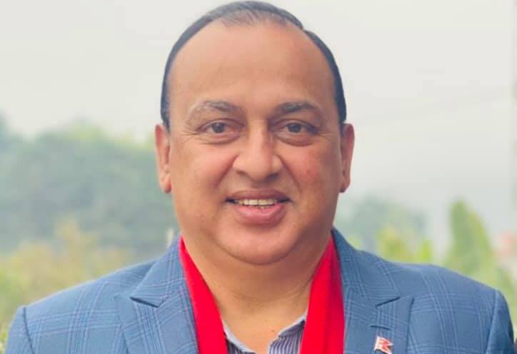 कांग्रेस नेता भण्डारी अस्पताल भर्ना