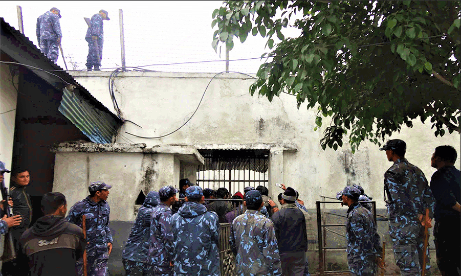 कैदीबन्दी भेटघाट बन्द