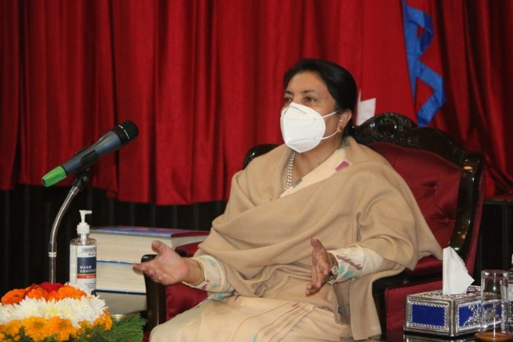 राष्ट्रपति भण्डारी आज रुपन्देही जाँदै