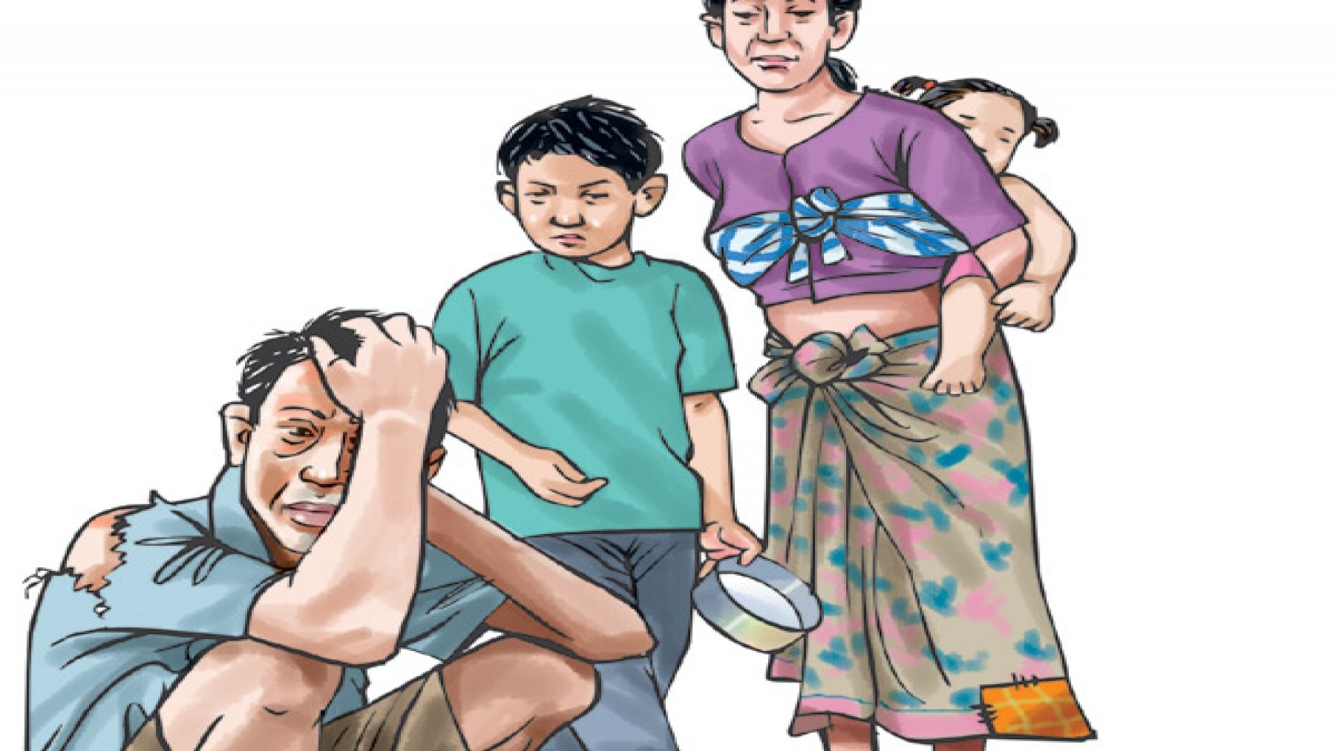 विपन्नलाई बिहान बेलुकाको छाक टार्नै मुस्किल image