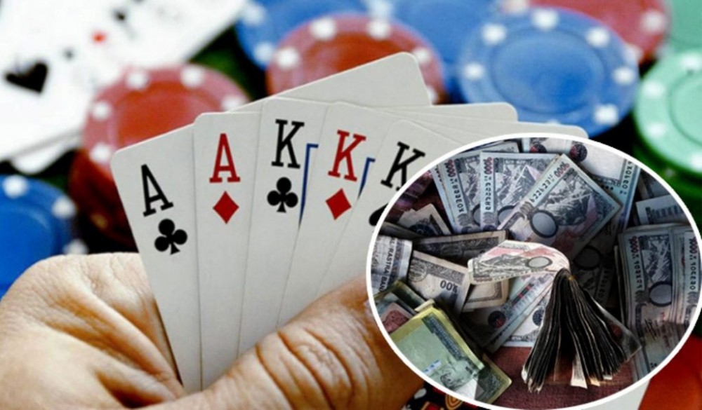 जुवाको खालबाट दुई वडाध्यक्षसहित १५ पक्राउ