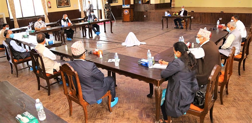 सत्ता गठबन्धनको बैठक बस्दै image