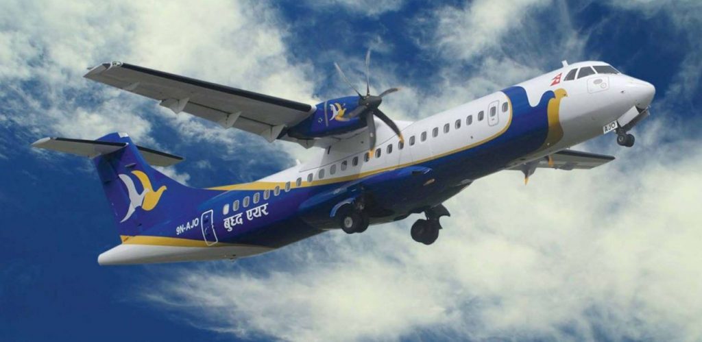 भद्रपुर उडेको बुद्ध एयरको विमानमा समस्या, डाइभर्ट गरी काठमाडौंमा सकुसल अवतरण