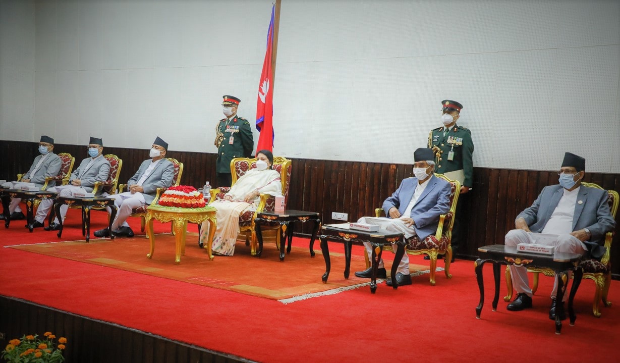 यस्तो भयो प्रधानमन्त्री देउवाको शपथ समारोह image