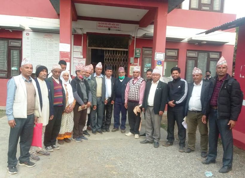 नगरको भवनका लागि कसैले जग्गा दिए, कसैले पैसा