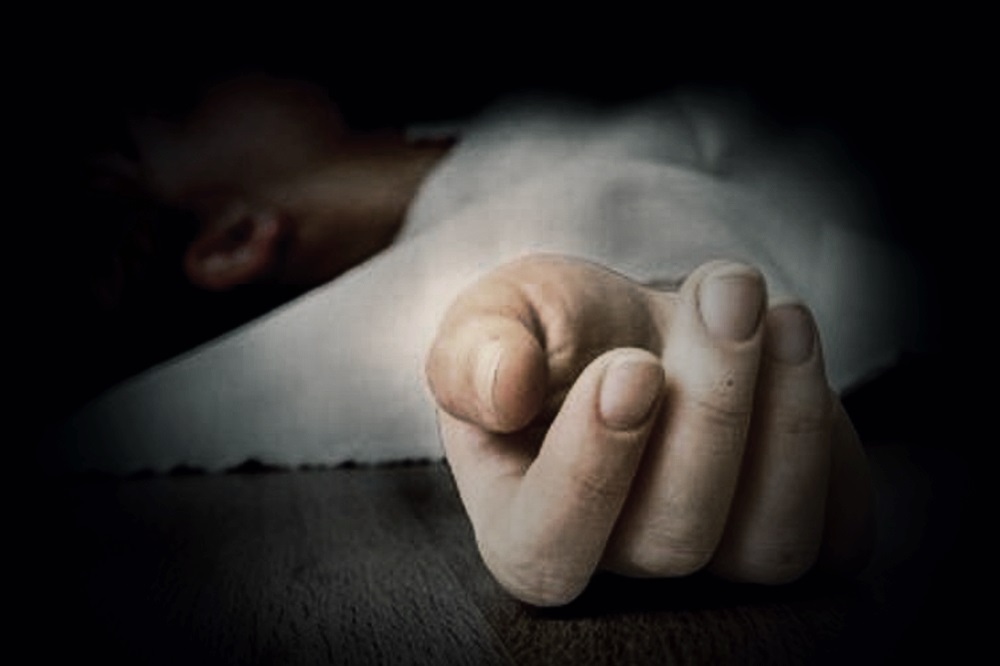 ढुङ्गाले लागेर मृत्यु